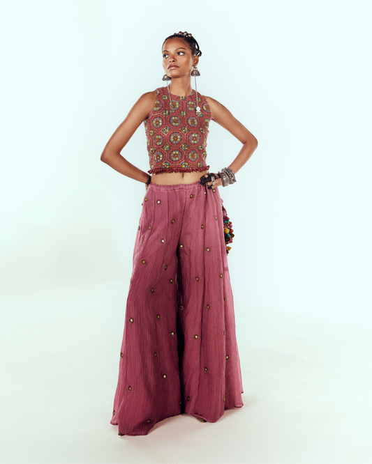 Divided Skirt Set