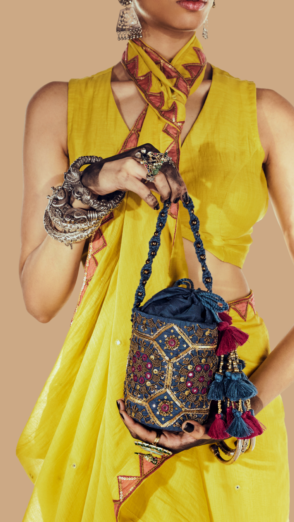 Navy Blue Bag