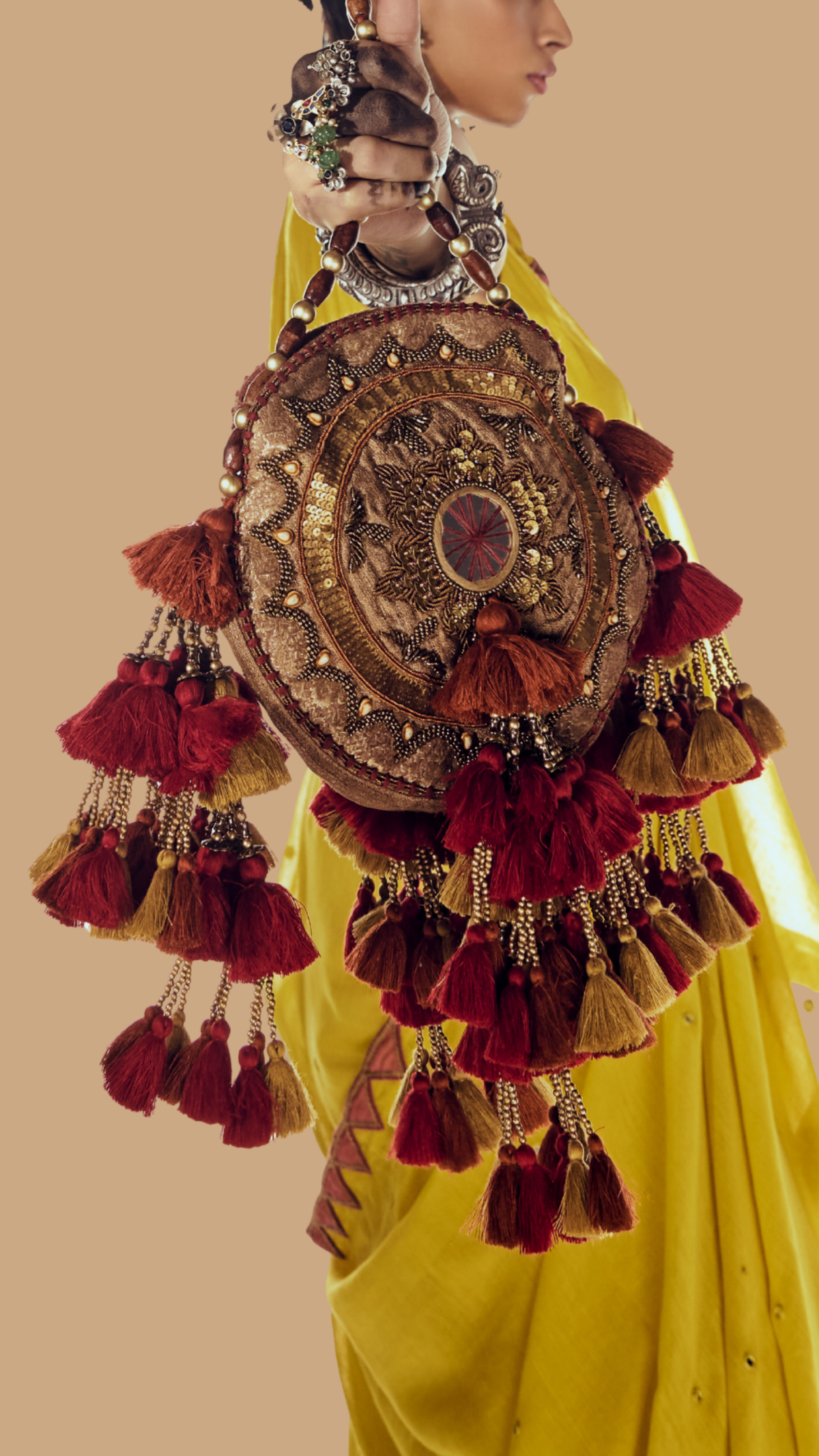 Antique Gold Bag