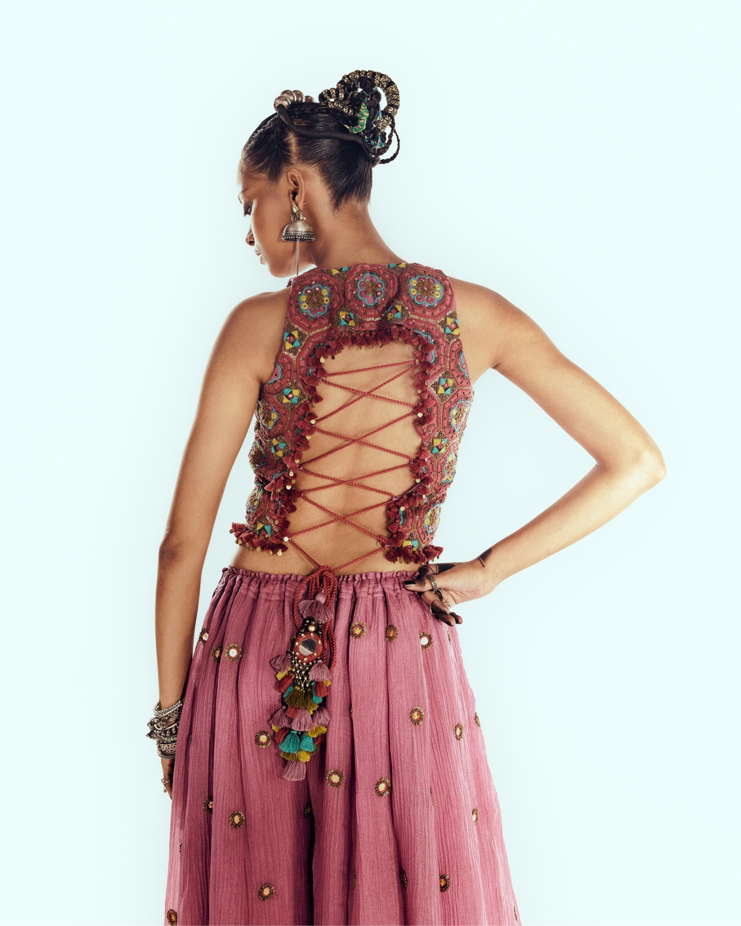 Divided Skirt Set