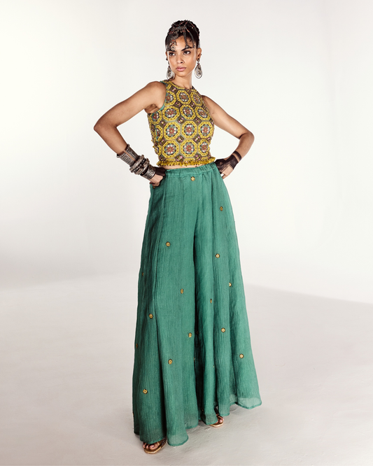 Divided Skirt Set