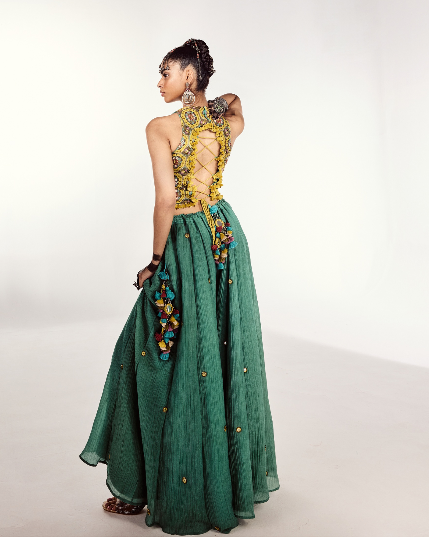 Divided Skirt Set