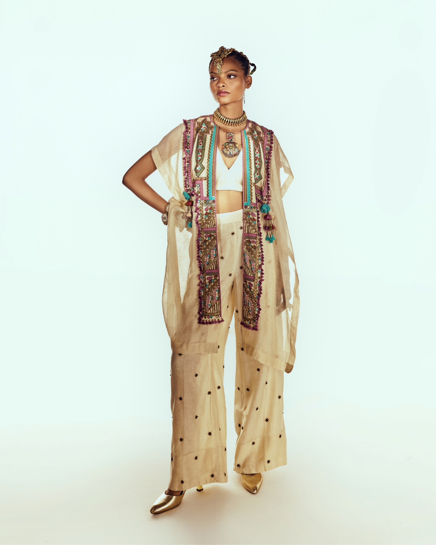 Three Piece Cape Set