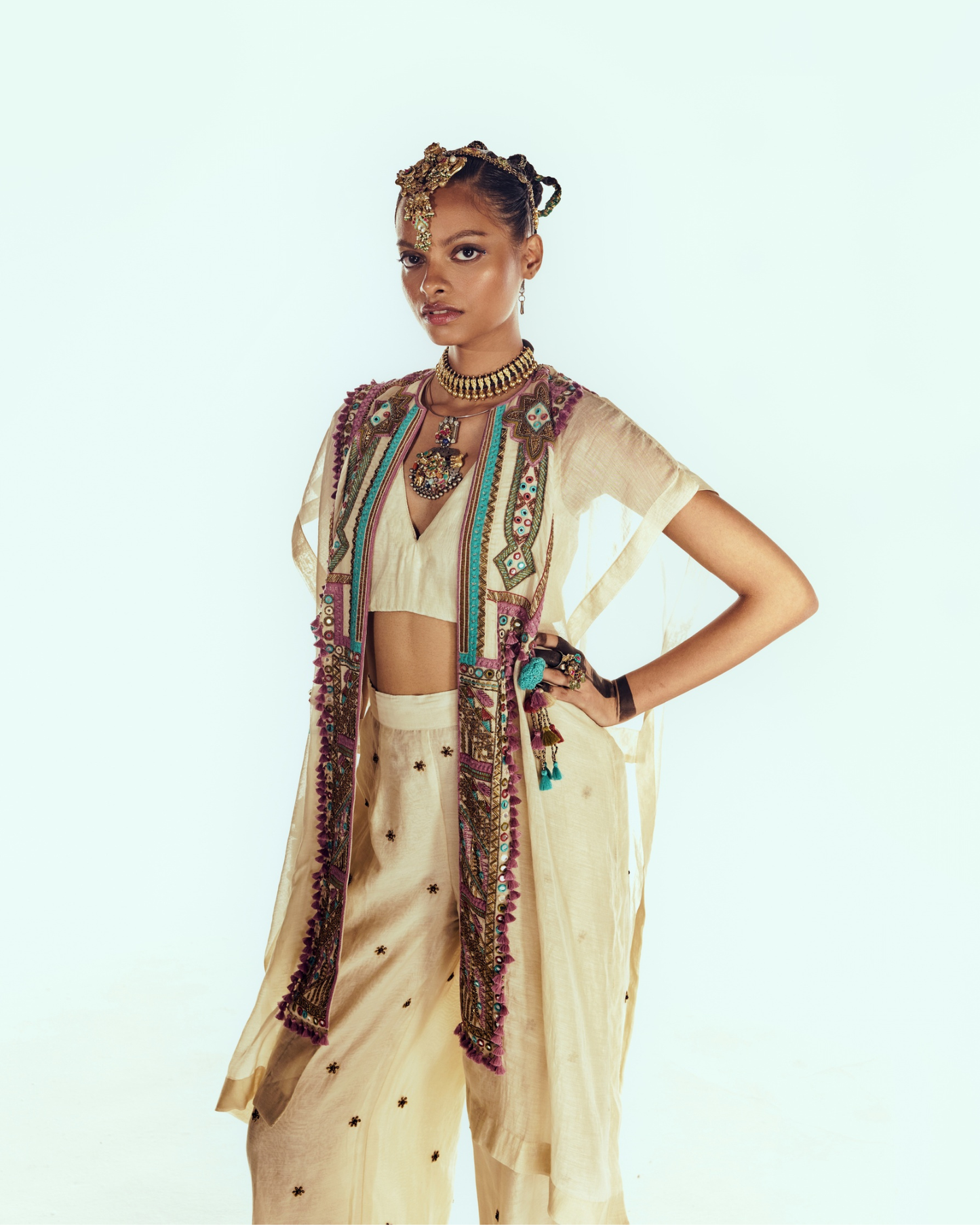 Three Piece Cape Set