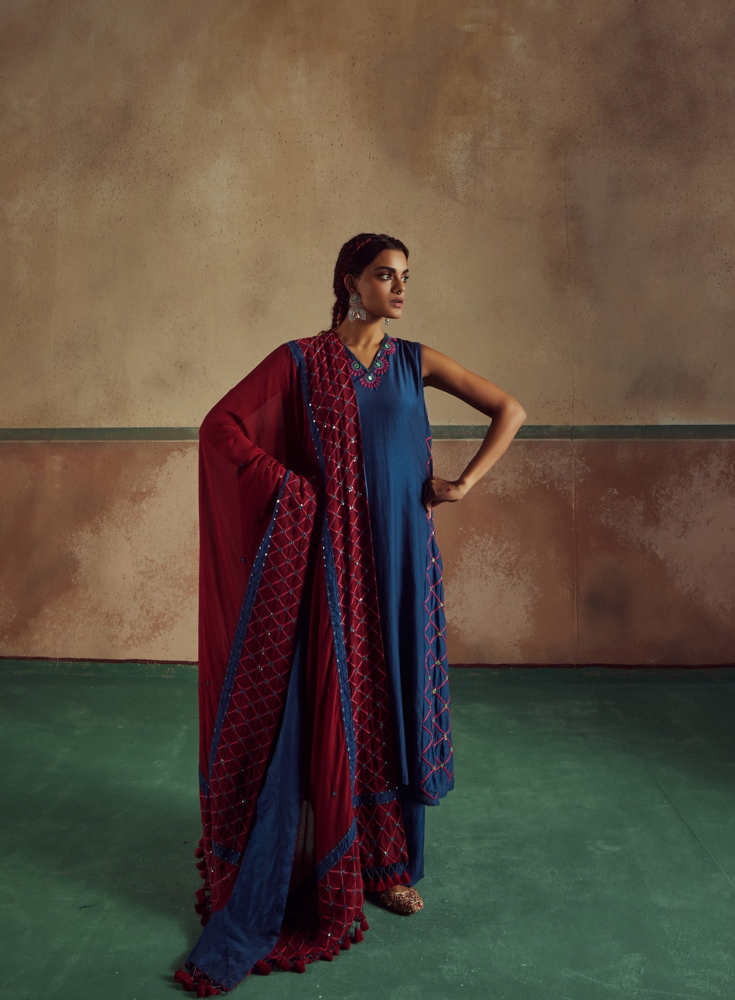 Suit Set with Dupatta