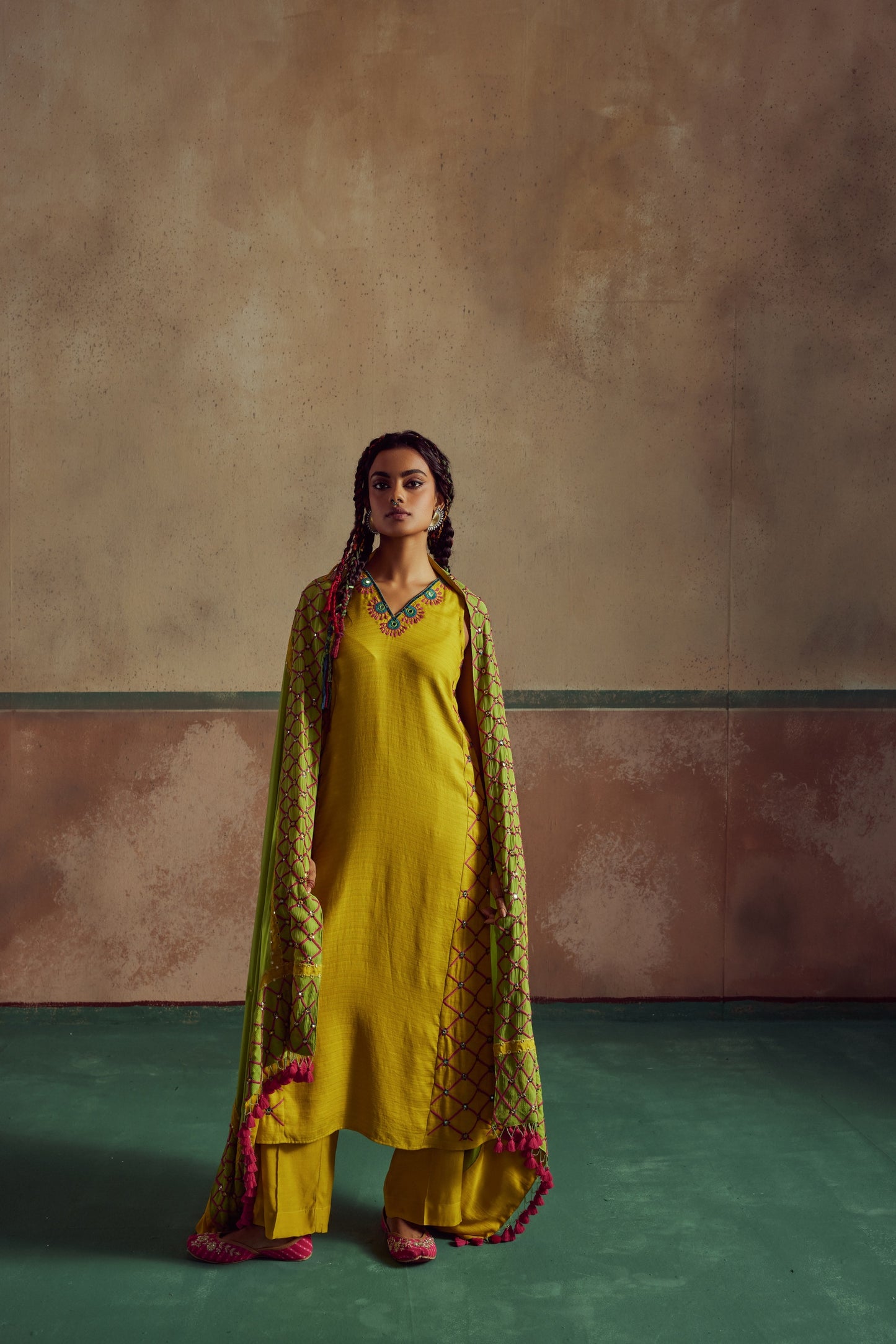Suit Set with Dupatta